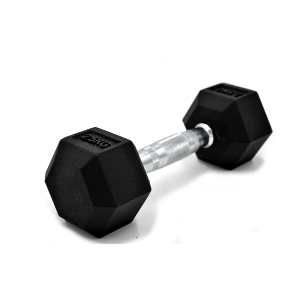 Fit&rack HALTÈRE HEXAGONALE 2.5 KG Noir