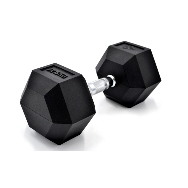 Fit&rack HALTÈRE HEXAGONALE 35 KG Noir