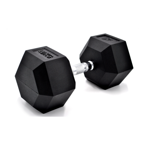 Fit&rack HALTÈRE HEXAGONALE 37.5 KG Noir