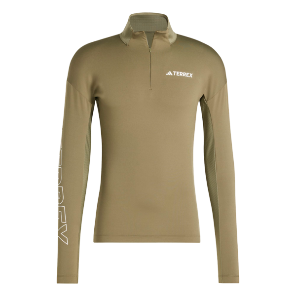 Adidas Xperior Longsleeve Uomo Marrone