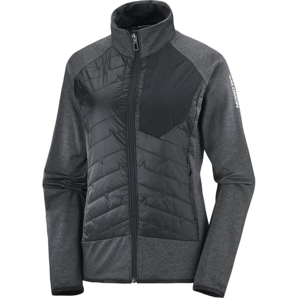 Salomon Mountain Hybrid Midlayer Femminile Nero