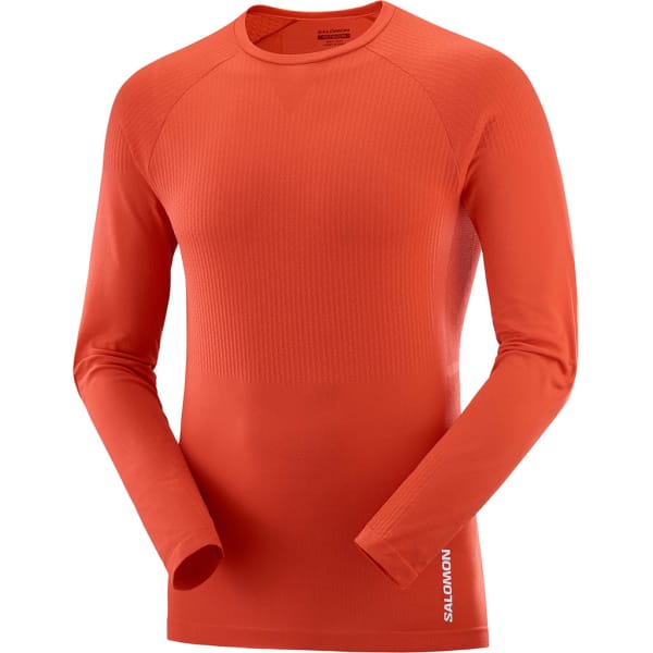 Salomon Sense Long Sleeve Tee Mannen Rood