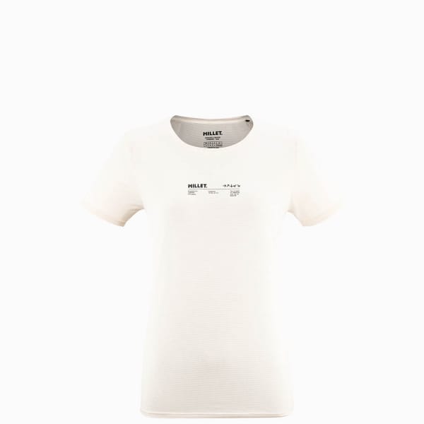 Millet Intense Essential Tee-Shirt Short Sleeve Women Beige