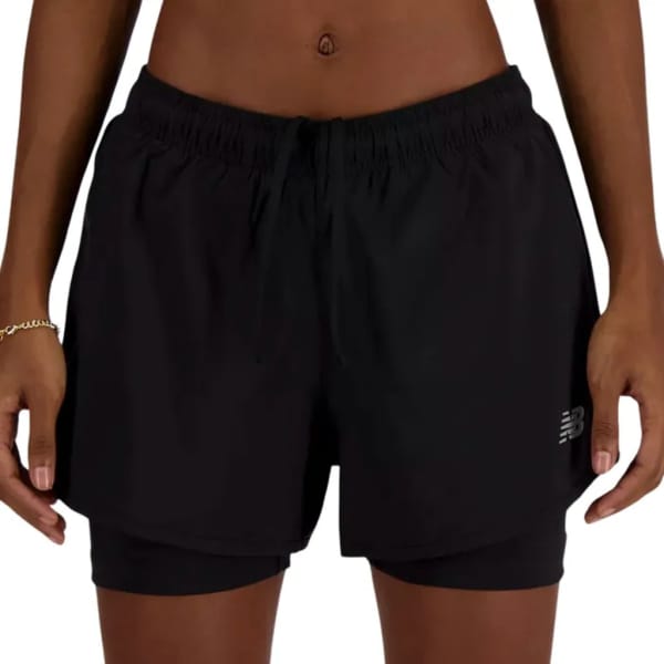 New Balance Sport Essentials 2-In-1 Short 3” Femme Noir