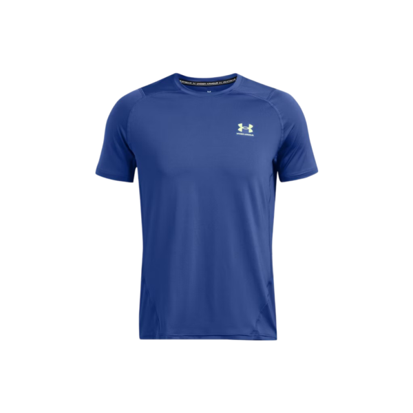 Under Armour Hg Armour Ftd Graphic Ss Man Blauw