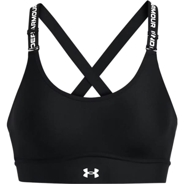 Under Armour Infinity Mid Bra Vrouwen Zwart