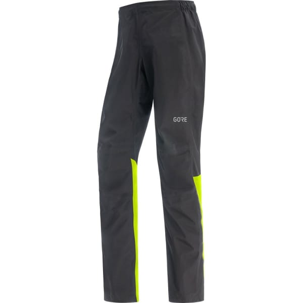 Gore Wear GORE-TEX Paclite Pant Mens Black/Neon Yellow Homme Noir