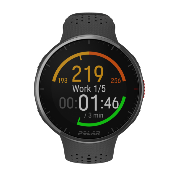 Polar Pacer Pro Carbon Gray S-L Gray