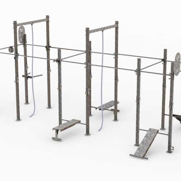Fit&rack CAGE DE CROSSFIT ACCESSOIRISEE 15 PERS. 