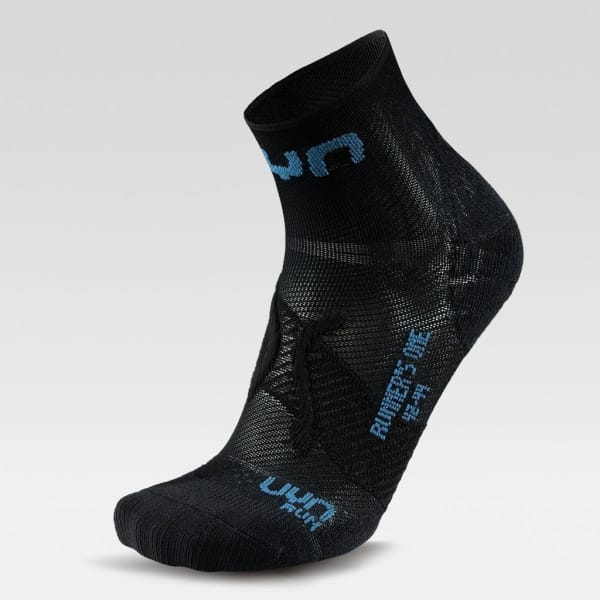 Uyn Man Runner's one socks Hombre Negro