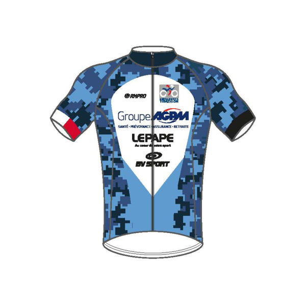 Martin Sport Tshirt MC Cycle ASTG Bleu