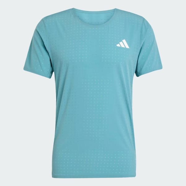 Adidas T-shirt de running Adizero Homme Bleu