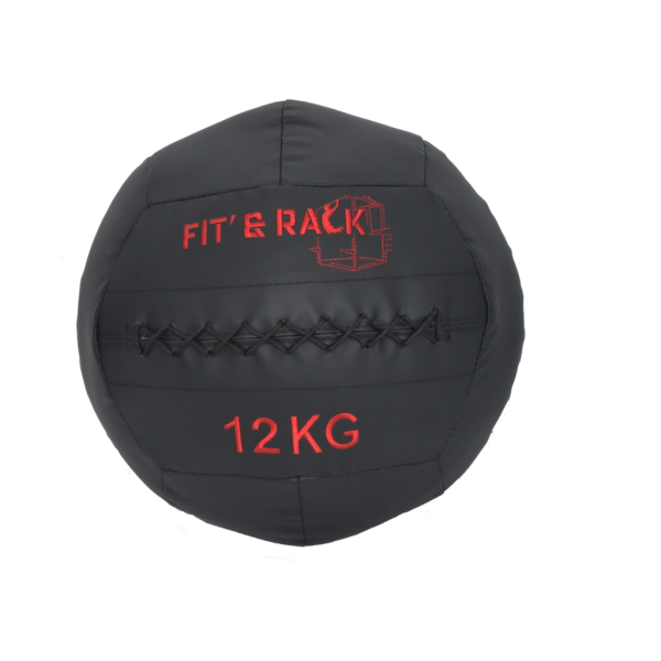 Fit&rack WALL BALL - WOD (12 KG) Noir