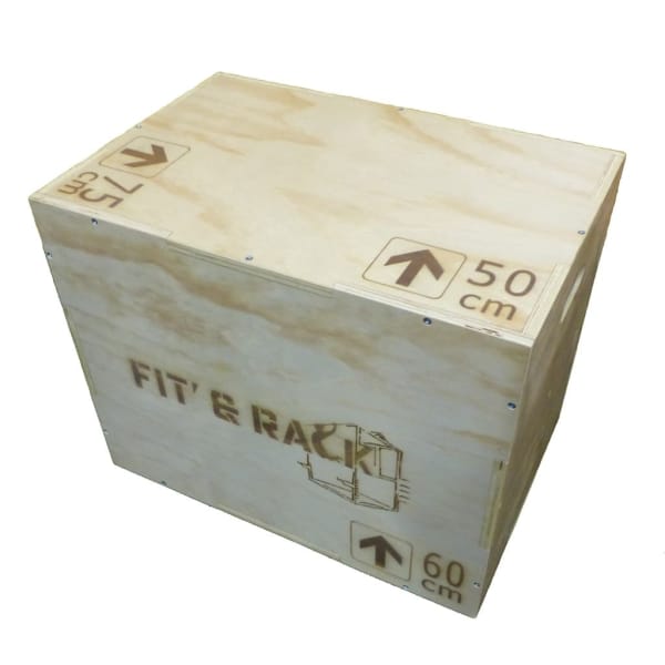 Fit&rack BOX JUMP BOIS Marrone