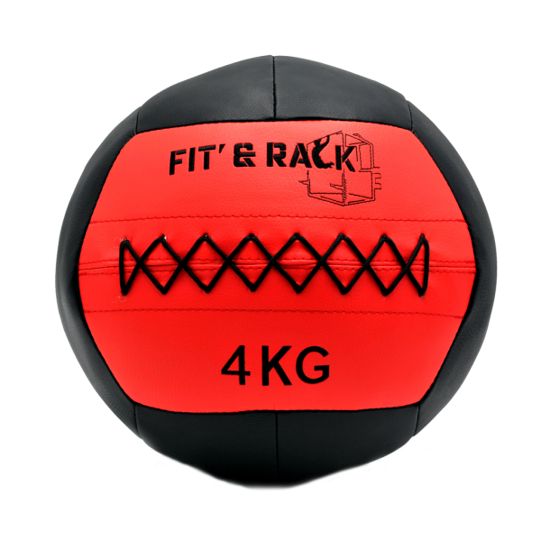 Fit&rack WALL BALL - COMPÉTITION (4 KG) Noir