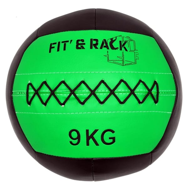 Fit&rack WALL BALL - COMPÉTITION (9 KG) Noir