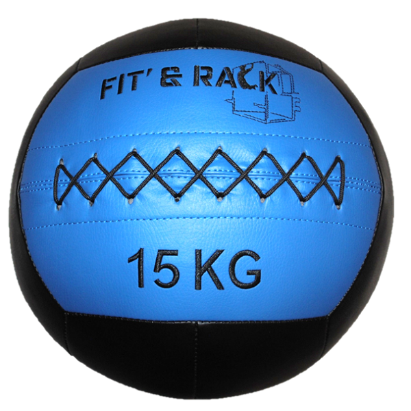 Fit&rack WALL BALL - COMPÉTITION (15 KG) Noir