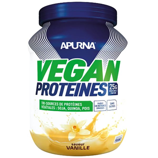 Apurna Vegan Protéines Vanille - Pot 660 g Azul
