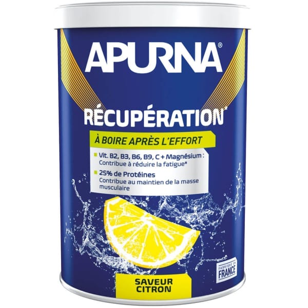 Apurna Boisson de récupération Citron Boîte 400g 