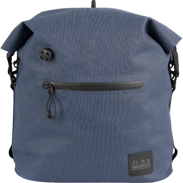 Brompton Borough Waterproof S/ Navy/ with frame Denimblau