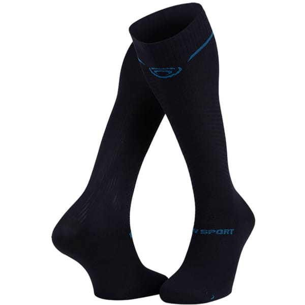 BV Sport Chaussette Light Run Compression Schwarz