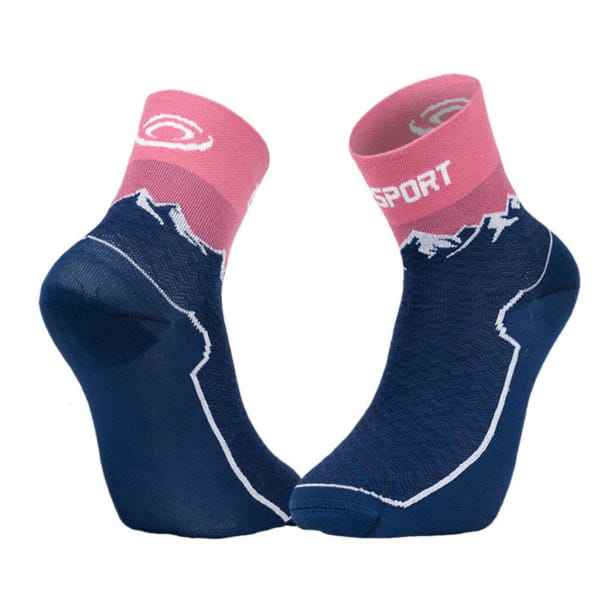 BV Sport Socquette Double Gr ”Mid - Polyamide” Blue