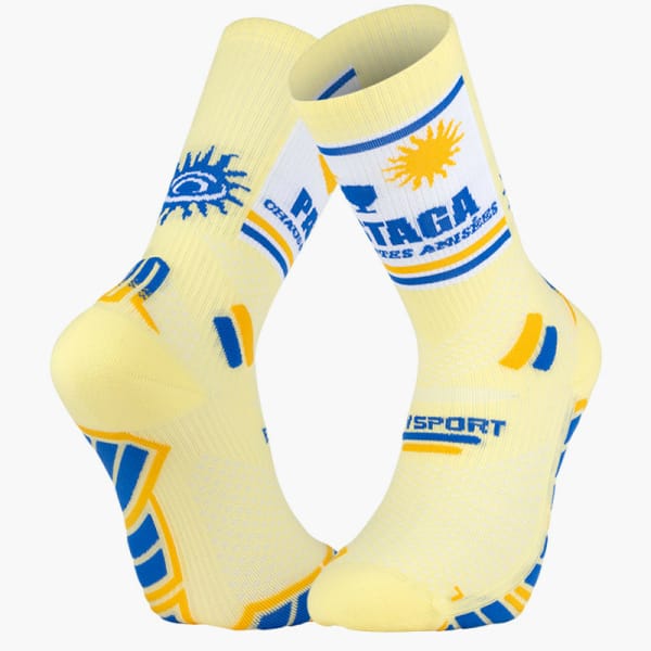 BV Sport Socquette Trail Ultra.2 Collector Nutri Pastaga Jaune