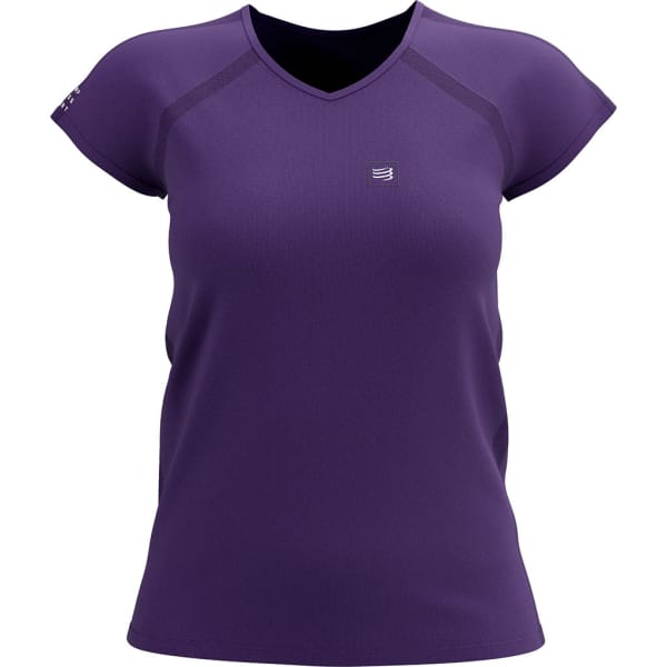 Compressport Training Short Sleeve Tshirt Mujer Púrpura
