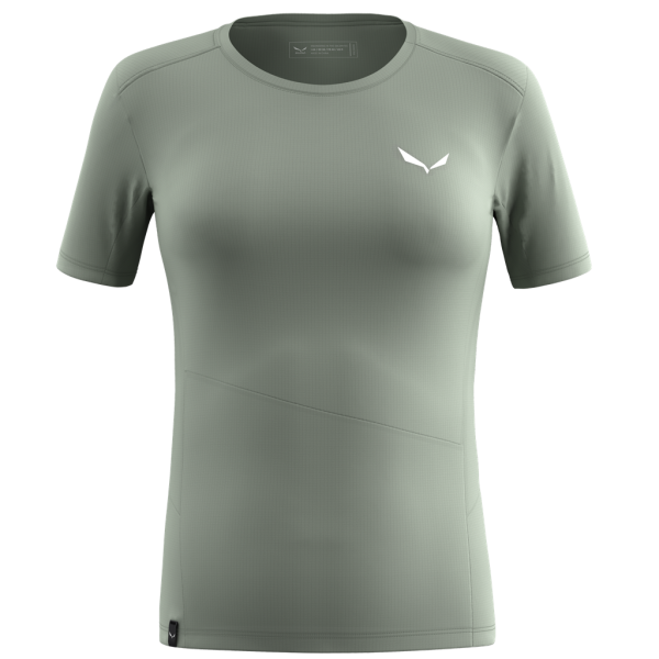 Salewa T-Shirt Puez Sporty Dry Femme Vert d'eau