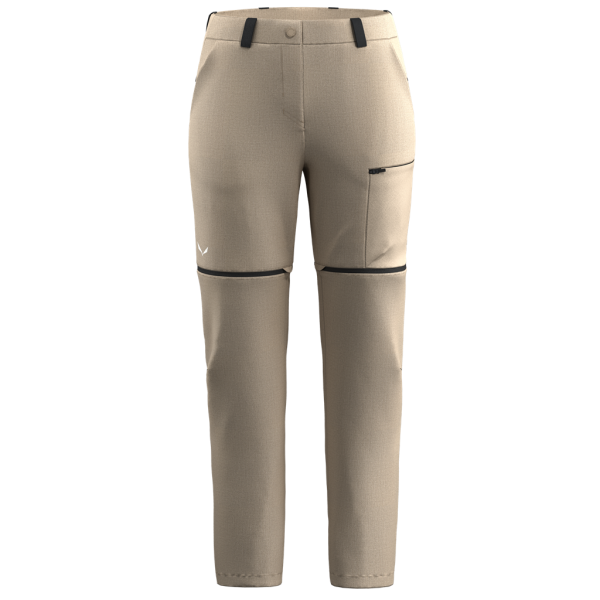 Salewa Pantalon 2 en 1 Puez Hemp Durastretch Women Beige