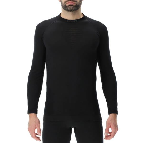 Uyn Sous-Vêtements Manches Longues Merino Fusyon Light Homme Noir