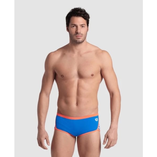 Arena Icons Swim Low Waist Short Solid Mann Blau