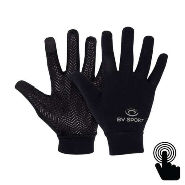 BV Sport Gants Light Run ”Reflect” Negro