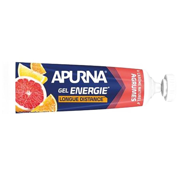 Apurna Gel Energie Longue Distance Agrumes - Tube 35g +2h defforts 