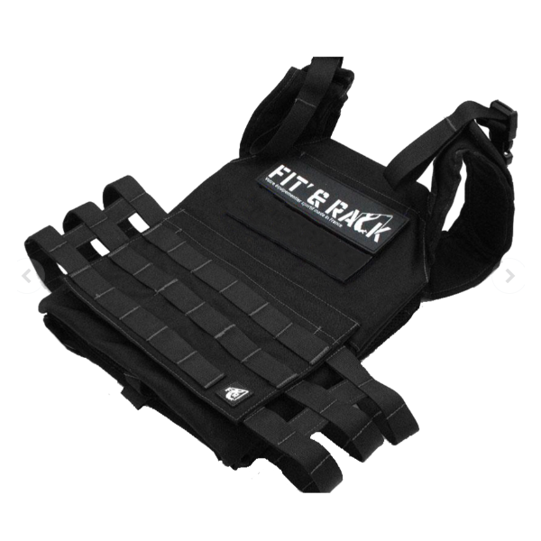 Fit&rack GILET COUTURE NOIR - COMPETITION 2.0 