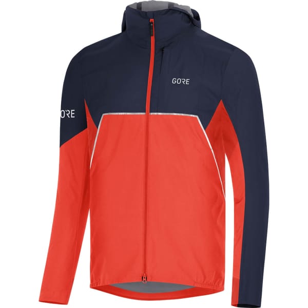 Gore Wear R7 Partial Gore-Tex Infinium Hooded Jacket Frauen Rot