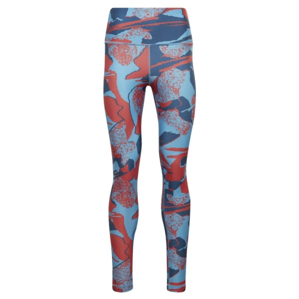 Reebok Wor Aop Tight Women Anthracite