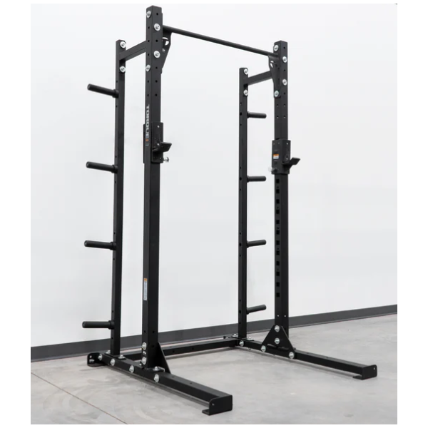 Torque Fitness HIGH SQUAT RACK - 4X SINGLE CROSS - WT STORAGE 