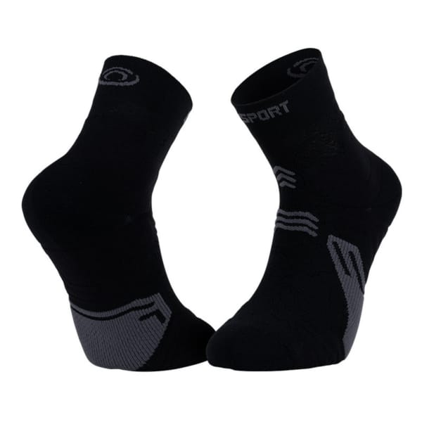 BV Sport Socquette Trek Gr Mid - Polyamide Zwart