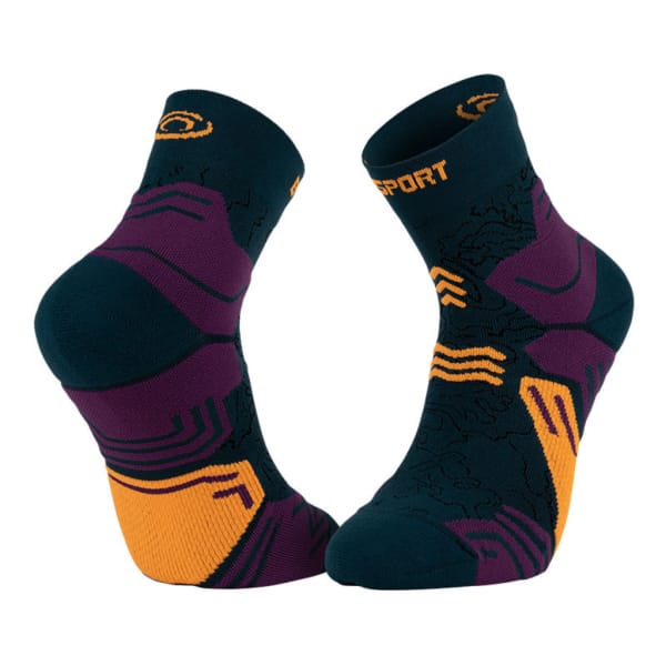 BV Sport Socquette Trek Gr Mid - Polyamide Groente