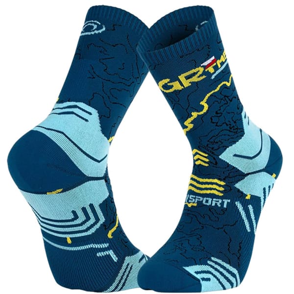 BV Sport Socquette Trek Gr Haute - Polyamide Grtmb Blau