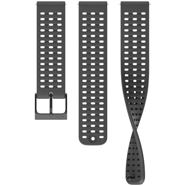 Suunto 22 ATH2 SILICONE STRAP ALL BLACK S+M Noir