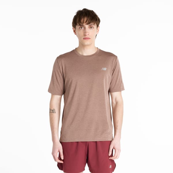 New Balance Athletics T-Shirt Mann Grün
