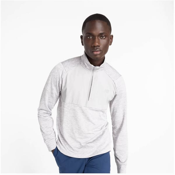 New Balance Athletics Heat Grid 1/2 Zip Hombre Gris