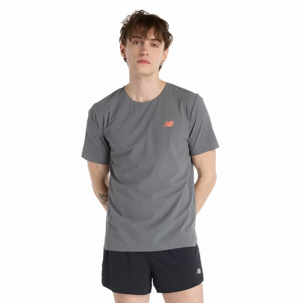 New Balance Race Day Ultra Light T-Shirt Uomo Grigio