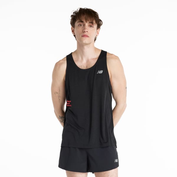 New Balance Athletics Graphic Singlet Homme Noir