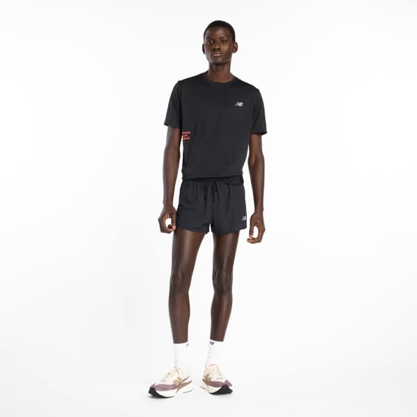 New Balance Athletics Graphic T-Shirt Mann Schwarz