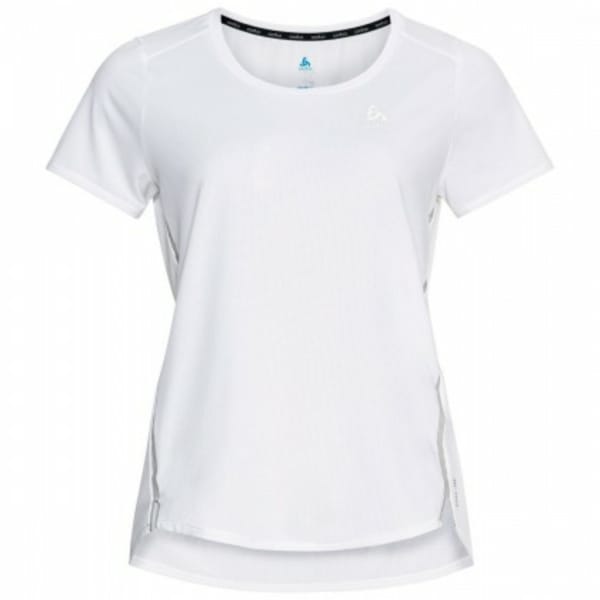 Odlo T-Shirt Manches Courtes Zeroweight Chill-Tech Frauen Weiß