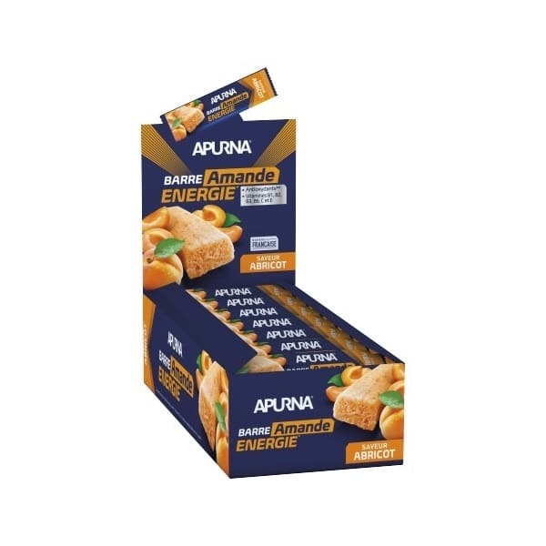 Apurna Boite 28 barres Fondante abricot 