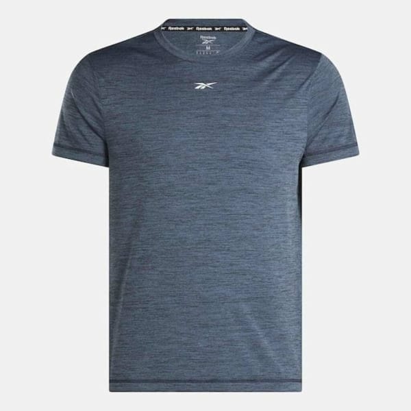 Reebok ID TRAIN MELANGE TECH TEE Man Blauw